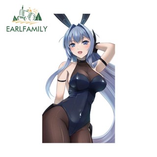 Earlfamily สติกเกอร์ ลายการ์ตูน Azur Lane น่ารัก ขนาด 13 ซม. x 7.3 ซม. สําหรับตกแต่งหน้าต่างรถยนต์ DIY