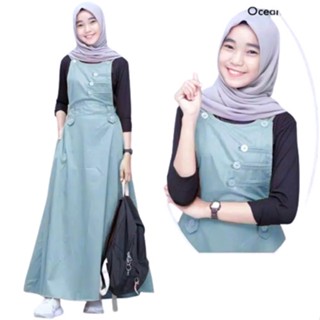 Kirana DRESS Baju Gamis ผ้าคลุมฮิญาบ สําหรับวัยรุ่นผู้หญิง มุสลิม NB/XL 2021