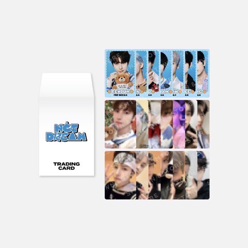 รอบหิ้วไม่พร้อมส่ง) NCT DREAM CANDY RANDOM TRADING CARD A B VER