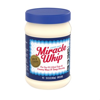 Kraft Miracle Whip Mayonnaise 425g มายองเนส  Miracle Whip Original Mayo-like Dressing delivers the perfect fusion