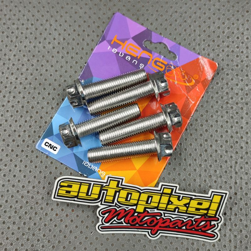 เกลียวน๊อต Probolt 14 ยาว 4 ซม. สแตนเลส GS1 m10x40 heng thailand