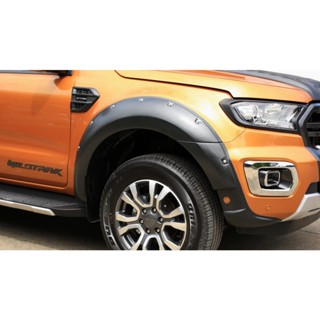 คิ้วล้อRanger 2015 ขนาด9นิ้วหมุด สีดำด้าน