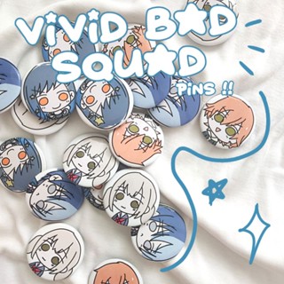 Vivid bad เข็มกลัด squad (Acito, touya, kohane, an) | Sekai โครงการ