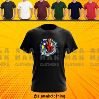 PROMOSI HEBAT  MARVEL STUDIO IRONMAN THE AVENGERS CARTOON BAJU LELAKI PEREMPUAN T SHIRT!! 100% COTTON_03