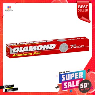 ไดมอนด์sq.ft. 75อะลูมิเนียมฟอยล์ขนาดตารางฟุตDiamond AluminumFoil75 sq.ft.