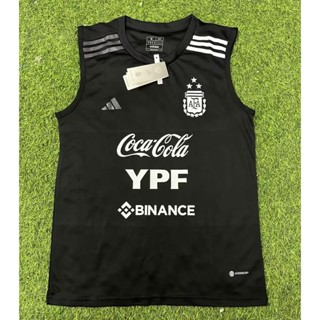 [Fans] 2223 ใหม่ Argentina พรีแมทช์ เสื้อฝึกซ้อม เสื้อกล้าม เสื้อฟุตบอล เสื้อฝึกฟุตบอล คุณภาพสูง เสื้อยืดแขนสั้น