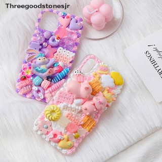 Tgst ครีมเรซิ่น 15 มล. สําหรับเคสโทรศัพท์ วิปครีมปลอม กาวเจลจําลอง เปลือกโทรศัพท์มือถือ DIY งานฝีมือ ดินนุ่ม ตกแต่ง JR