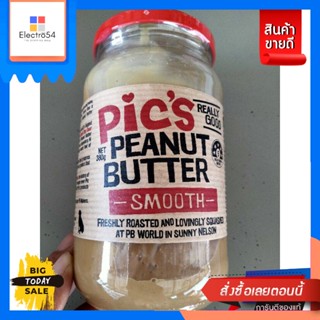 Pics Peanut Butter Smooth บัตเตอร์ สมูท 380กรัมPics Peanut Butter Smo