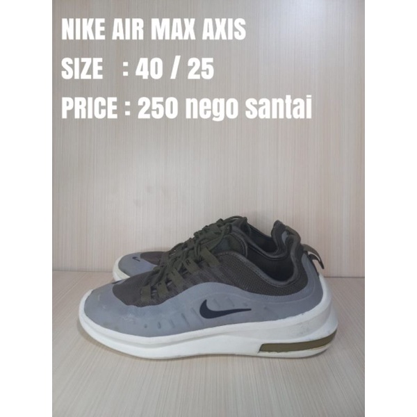 Nike Airmax Axis รองเท้าผ้าใบลําลอง