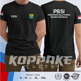 เสื้อยืด พิมพ์ลายสมาคมแบดมินตัน PBSI สไตล์อินโดนีเซีย