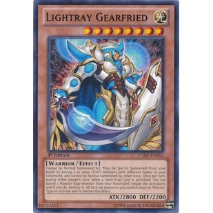 การ์ด Yugioh - TCG - Lightray Gearfried / LCJW-EN052