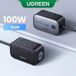 Ugreen Nexode 7 in 1 อะแดปเตอร์ชาร์จ USB C 100W หลายพอร์ต เข้าได้กับ MacBook Pro Air M1 iPhone 13 13 Pro Max SE 2022 iPad Pro Galaxy S22 S21 Tab A8 S