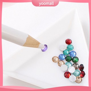 {Yoomall} ที่เก็บปากกา ดินสอ พลอยเทียม สําหรับตกแต่งเล็บ DIY