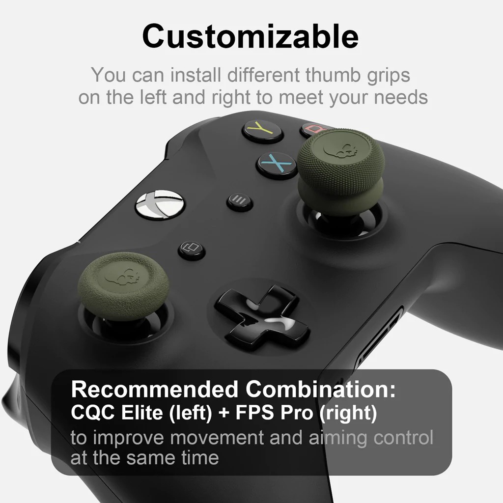 Skull & co. Thumb Grip Set ของแท้ ใช้กับจอย Xbox [ที่ครอบอนาล็อก] [จุก] [ที่ครอบอนาล็อค]