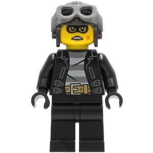 [ Minifigures ] มินิฟิก Lego - Clara the Criminal : City Police (cty1256) ราคา/ชิ้น