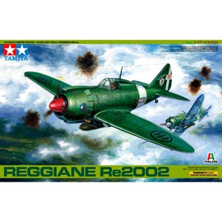 [ชุดโมเดลสเกลประกอบเอง] TAMIYA 89787 1/48 REGGIANE Re2002 โมเดลทามิย่าแท้ model