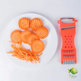 YOYO ที่ขูดมะละกอ แบบหนา มีดปอกผลไม้ 5in1 พร้อมส่ง veggie chopper