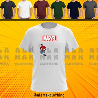  PROMOSI HEBAT  MARVEL STUDIO SPIDERMAN THE AVENGERS CARTOON BAJU LELAKI PEREMPUAN T SHIRT!! 100% COTTON_01