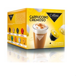 Cellini Cappuccino Cremoso Coffee 10 Capsules  กาแฟแคปซูล กาแฟสำเร็จรูป