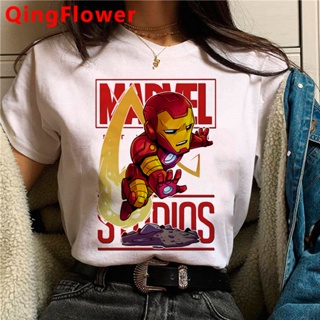 Marvel Avengers Cool Manga Funny Cartoon T Shirt Men Manga Spiderman Iron Man Deadpool Hulk Captain America Tshirt _11