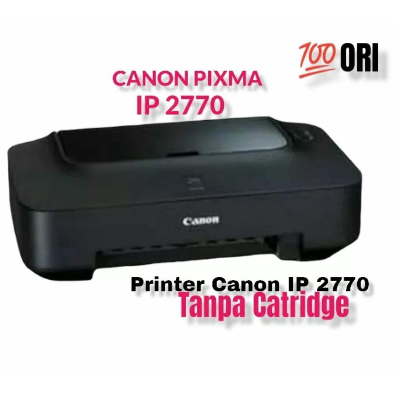 เครื่องพิมพ์ Canon ip2770 เปล่าไม่มีตลับหมึก