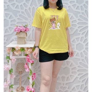 [S-5XL]ผ้าฝ้าย 100% เสื้อยืด พิมพ์ลาย Moon Goddess Moon RABBIT สไตล์จีน สําหรับผู้ชาย และผู้หญิง