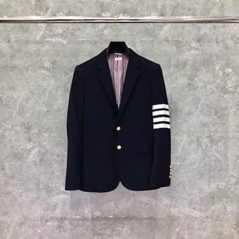 Thombrowne Blazer Vest Jacket สําหรับผู้ชายและผู้หญิง