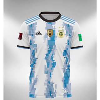 Argentina Fantasy 2022. เสื้อกีฬาแขนสั้น ลายทีมชาติ