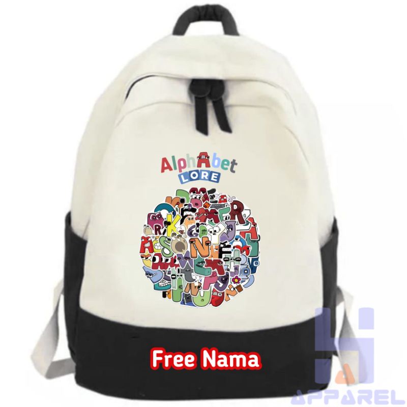 กระเป๋าเป้ ALPHABET LORE CHILDRENS