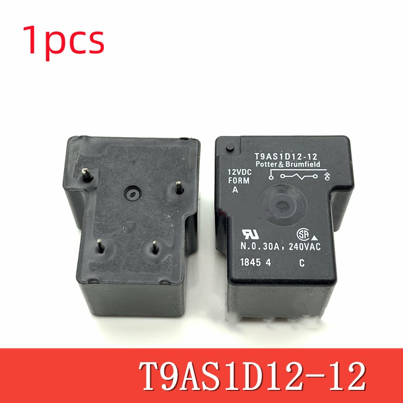 รีเลย์ 12VDC 1PCS T9AS1D12-12 T9AS1D12-24 24VDC 30A 4-pin รับประกันคุณภาพ pxb8