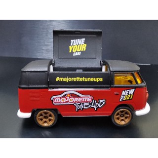 รถเหล็ก​ Majorette VW T1 Tune ups