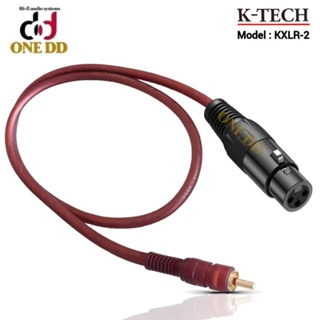 สายสัญญาน แจ๊คRCA-XLR ตัวเมีย 1เมตร Model:KXLR-2 สายต่อมิกเซอร์ สายต่อพาวเวอร์ ปลั๊กcannon