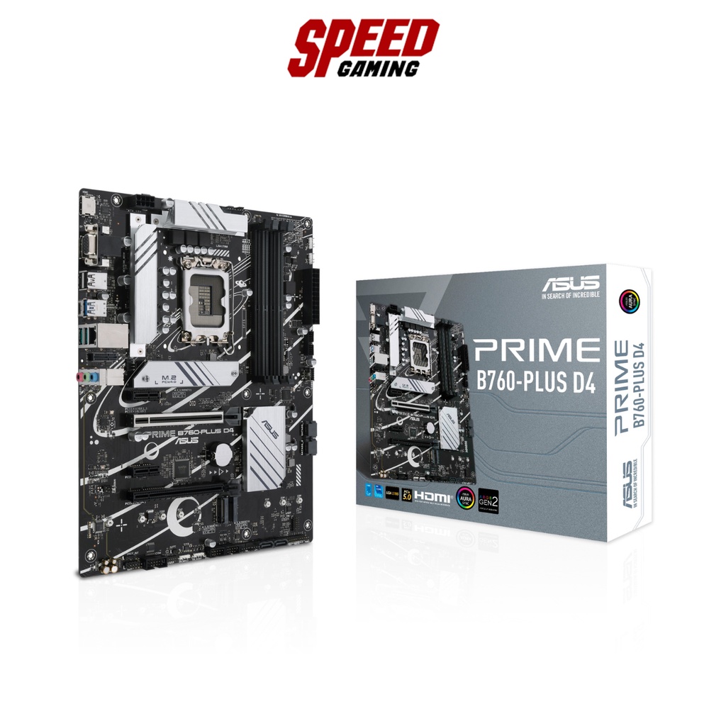ASUS MAINBOARD PRIME B760 PLUS D4 DDR4 LGA1700 / By Speed Gaming