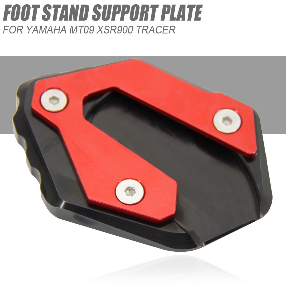 ดัดแปลงเท้ารองรับเบาะนั่งขนาดใหญ่พิเศษด้านข้างสําหรับ Yamaha MT09 XSR900 TRACER 900 GT