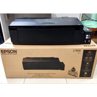 Epson Inkjet L1800 แท้งค์โรงงาน 6สีใช้งานปกติ พิมพ์ภาพสวยเครื่องมือสองพร้อมใช้งาน