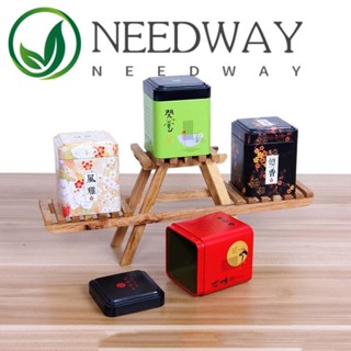 Needway โหลเก็บชา กาแฟ โลหะ อลูมิเนียม ขนาดเล็ก