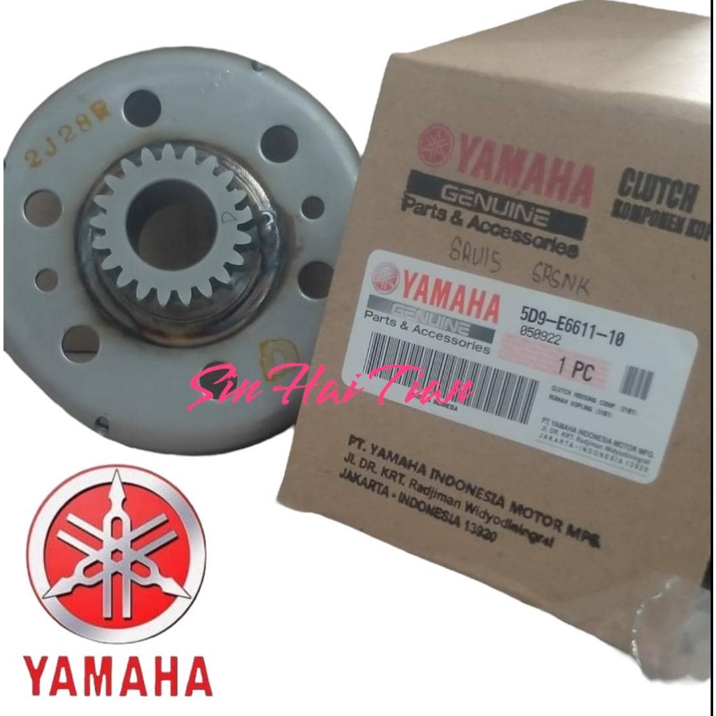[YAMAHA] SRL115 LAGENDA 115 AUTO HOUSING (21T HLY 5D9-E6611-10 MANGKUK CLUTCH KUL