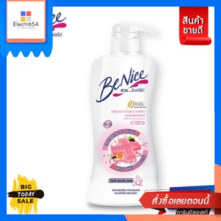 Benice(บีไนซ์) บีไนซ์ ครีมอาบน้ำสุขภาพผิว ขวดปั๊ม 450 มล. Benice shower cream for healthy skin, pump bottle 450 ml.ผลิตภ