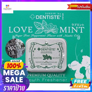 ขนม ซูกิริ บาย เดนทิสเต้ เลิฟ มิ้นท์ ลูกอมเพื่อลมหายใจสดชื่น 20 เม็ด Sukiri by Dentiste Love Mint Fresh Breath Candy 20