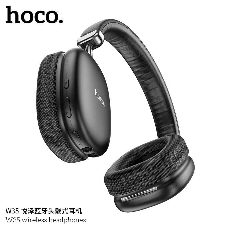 Hoco รุ่น W35 หูฟังY2K สุดชิค หูฟัง​บลูทูธไร้สาย​แบบครอบหู​ รองรับ​การเล่นเพลง​ แบตเตอรี่​ทนทาน​ เสียงดีเกินราคา