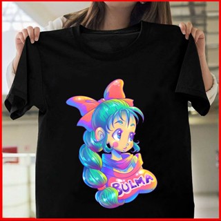 [COD]เสื้อยืด พิมพ์ลายการ์ตูนมังงะ Love Bulma Dragon Balls สไตล์ญี่ปุ่น คุณภาพสูงS-5XL_04