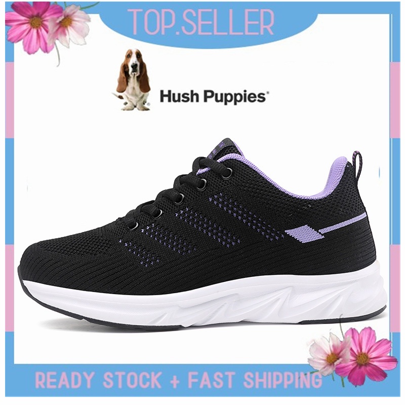 Hush Puppy รองเท้าผู้หญิง Hush Puppies Womens Mercy Slip on Flat รองเท้าผู้หญิงรองเท้ากีฬาผู้หญิงรอง