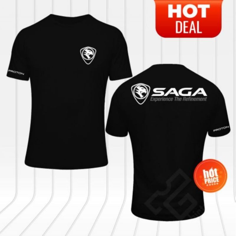 proton SAGA logo back cotton t-shirt_08