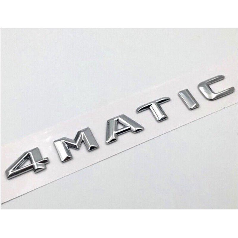 4MATIC MERCEDES BENZ EMBLEM / เกรดเดิม A 4MATIC WRITING EMBLEM