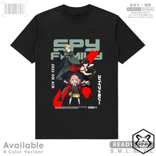 Spy x FAMILY Tatsuya Endo เสื้อยืดลําลอง แขนสั้น พิมพ์ลายการ์ตูนมังงะญี่ปุ่น Distro Shirt x A1330 Kisetsu_03