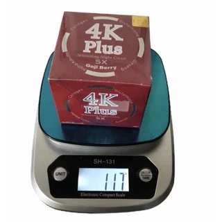 ครีม 4k Plus 5x Goji Berry Whitening night cream ครีมบำรุงผิวหน้า ลดฝ้า กระ 4k plus 5x ไวท์เทนนิ่ง ไนท์ ครีม 20g