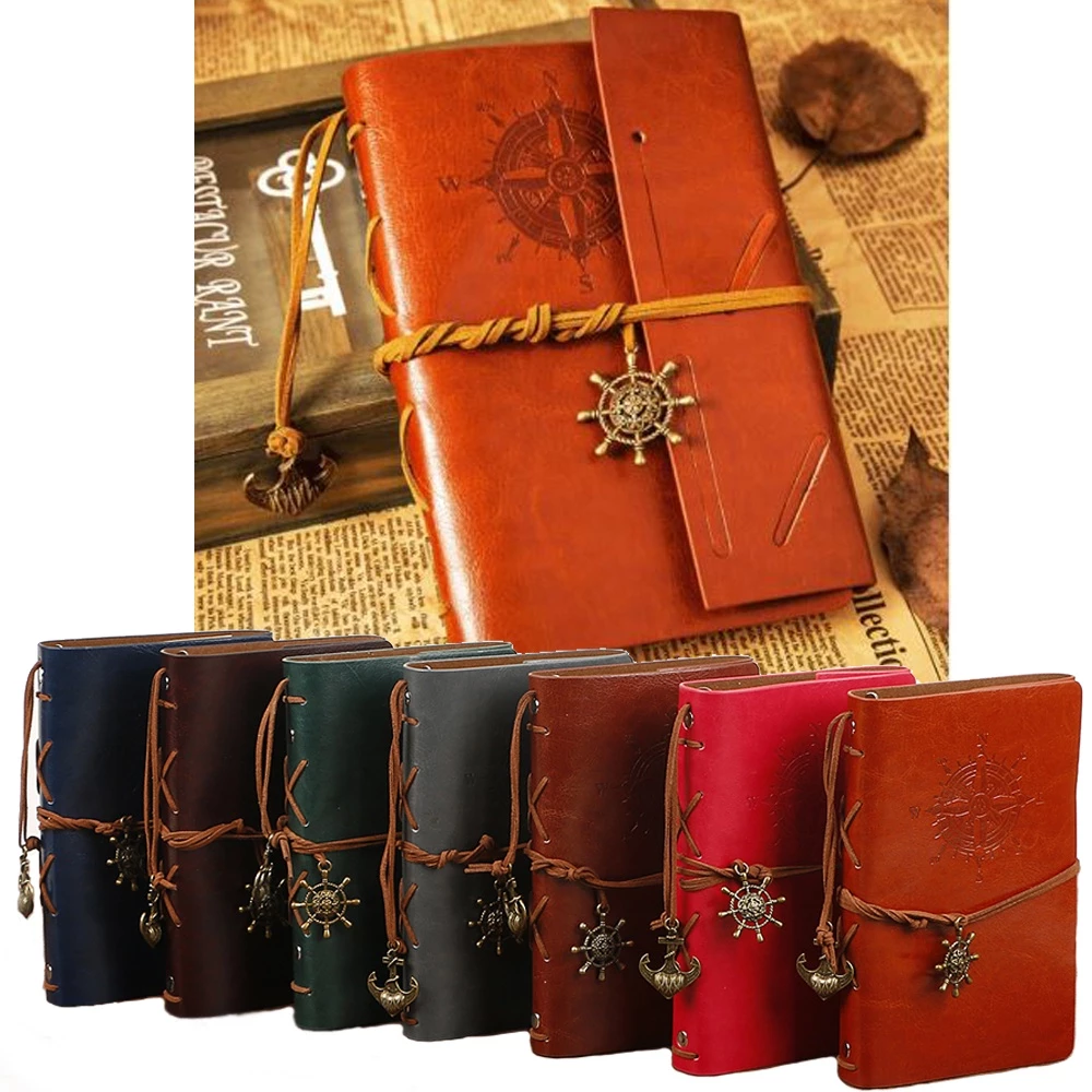 (มี 3 ขนาด) สมุดบันทึก Daily Planner ไดอารี่ สไตล์วินเทจ