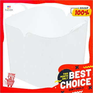 STORAGE กล่องหูหิ้ว PIONEER 14215 40x40x32 ซม. สีขาวSTORAGE BOX WITH HANDLES PIONEER 14215 40X40X32CM WHITE