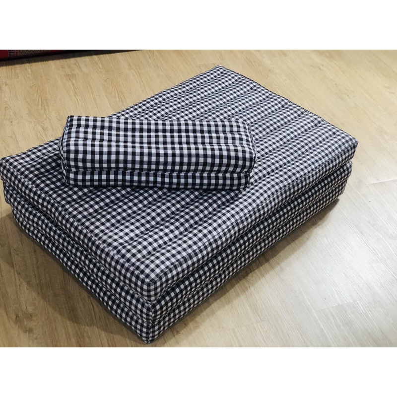 ที่นอนนุ่น3.5ฟุต สก๊อตมินิมอล 105x180ซม. นุ่นแท้ 100% Kapok Fiber
