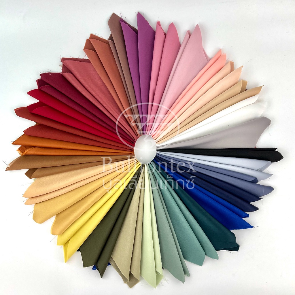 ผ้าซาตินโมนิก้า Satin Monica ผ้าซาตินมีลายในตัว เนื้อเงา พลิ้วไหว ตัดชุดเพื่อนเจ้าสาว ขนาด 1 หลา